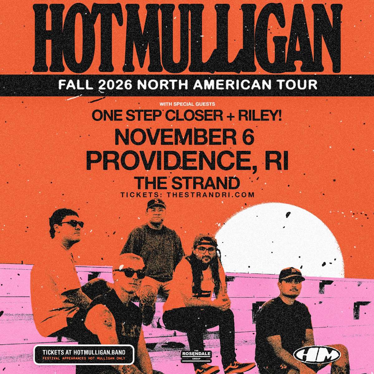 Hot Mulligan North American Fall Tour